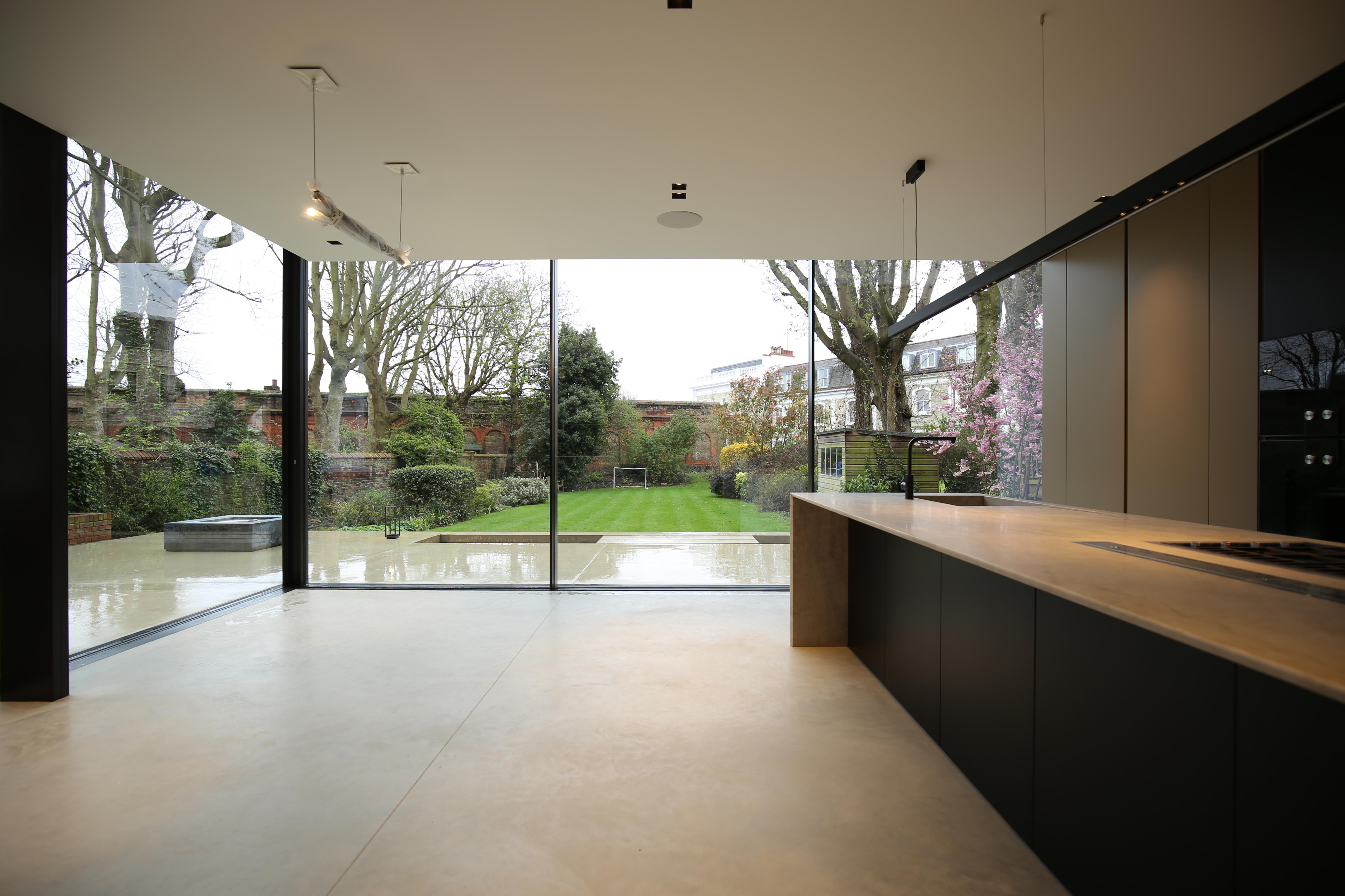 Lyndhurst Gardens NW3 waterproofed sink with fibreglass2